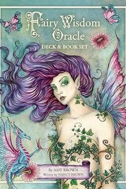 Brown Nancy & Amy: Fairy Wisdom Oracle Deck and Book Set
