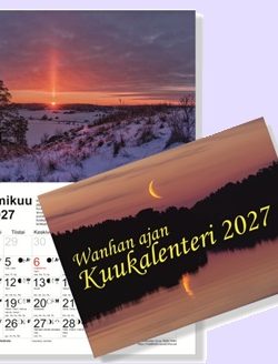 Wanhan ajan kuukalenteri 2027